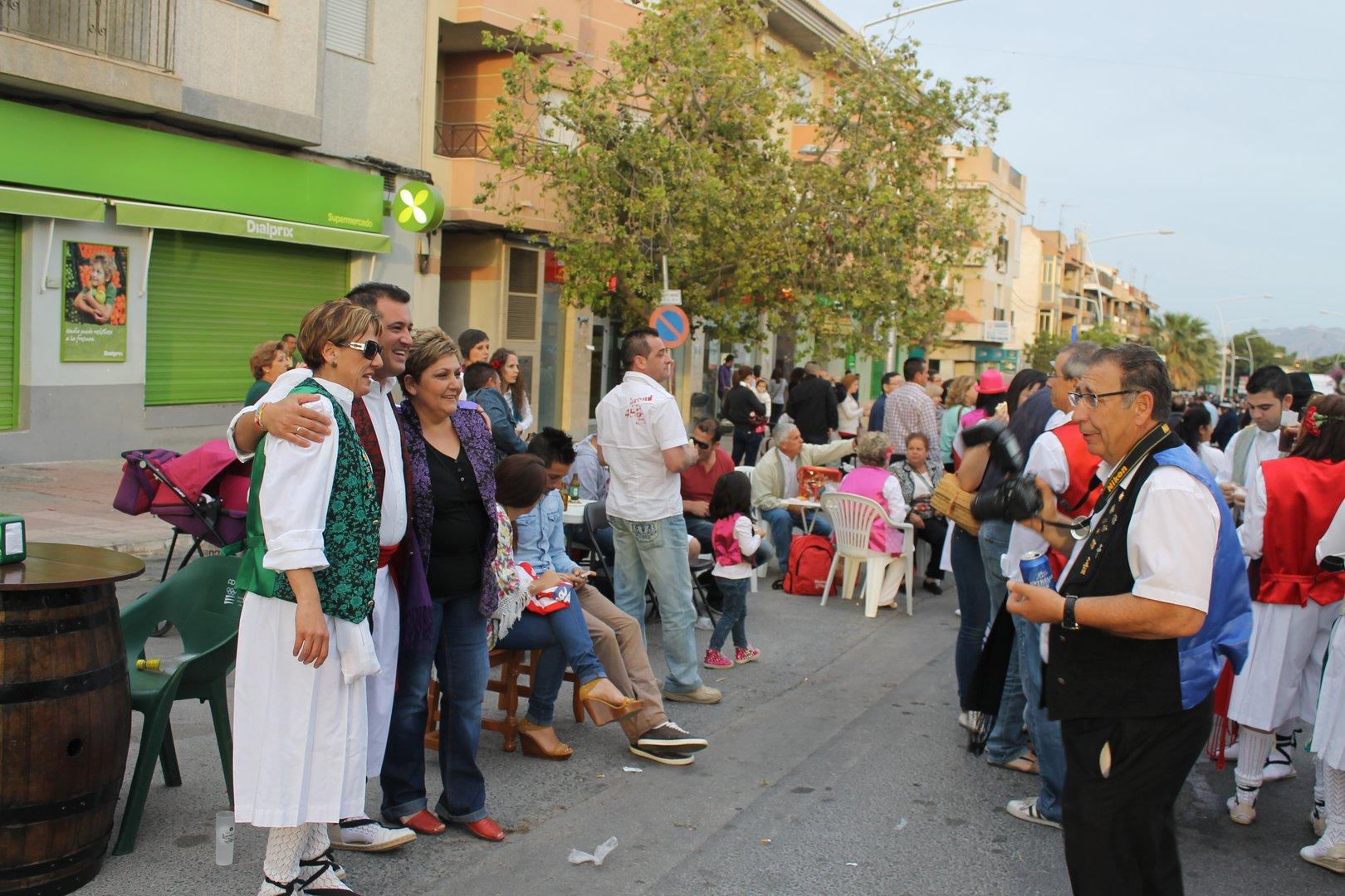 Las Carrozas en Las Fiestas de San Isidro 2014 de Fortuna
