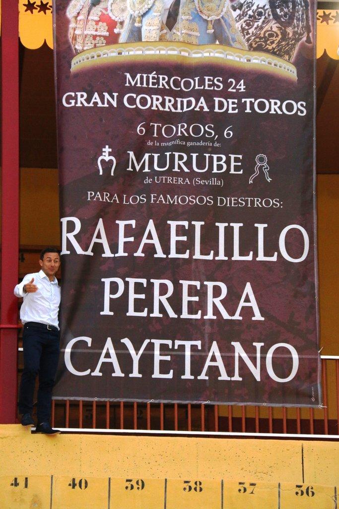 Presentación cartel Plaza de toros de Cieza por Antonio Soler