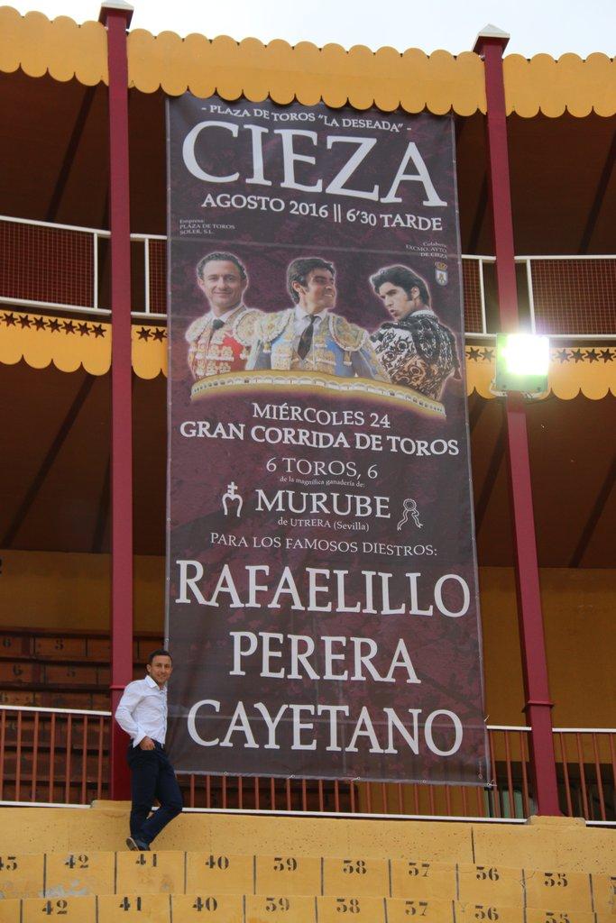 Presentación cartel Plaza de toros de Cieza por Antonio Soler