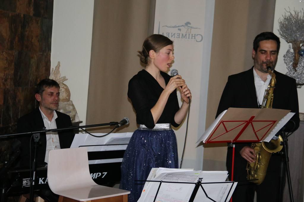 Concierto Proyecto Bolero Trio en Restaurante La Chimenea