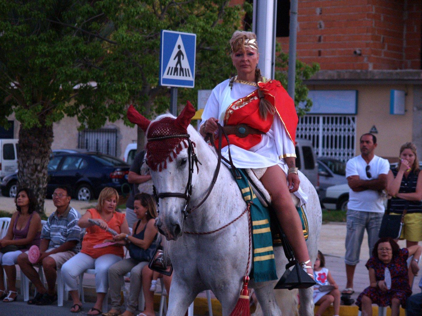 Desfile  de Sodales Ibero-romanos en Fortuna