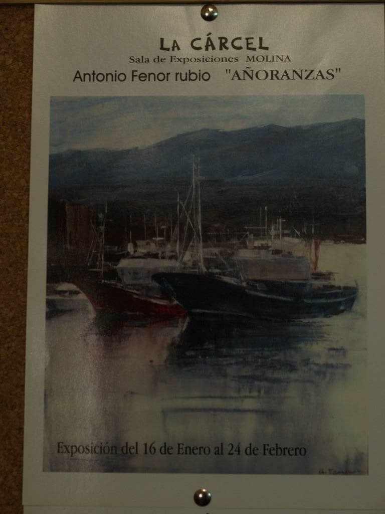 Exposición Antonio Fenor Rubio en Sala la Cárcel de Molina de Segura