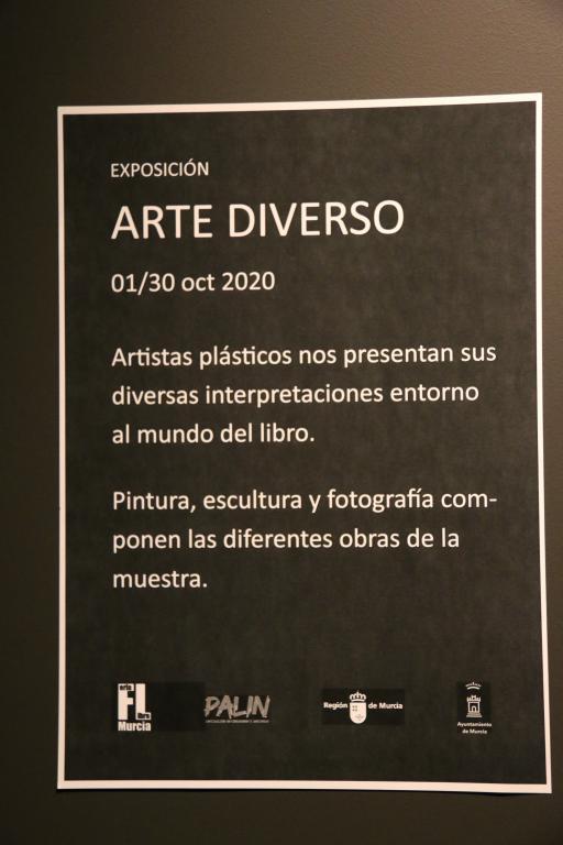 Exposición Artistas Arte-Diverso III Feria del Libro