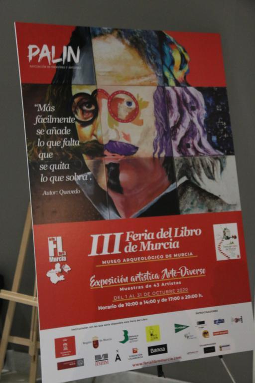 Exposición Artistas Arte-Diverso III Feria del Libro