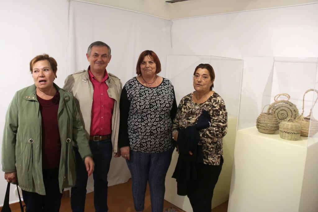 Exposición  Espartedeti de Eulalia Martínez en Ojós