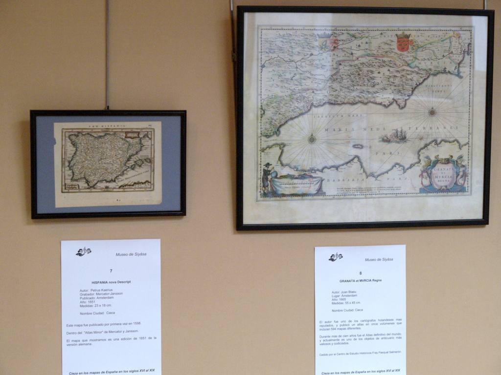 Exposición-Mapas -Cieza-Siglos-XVI-XIX
