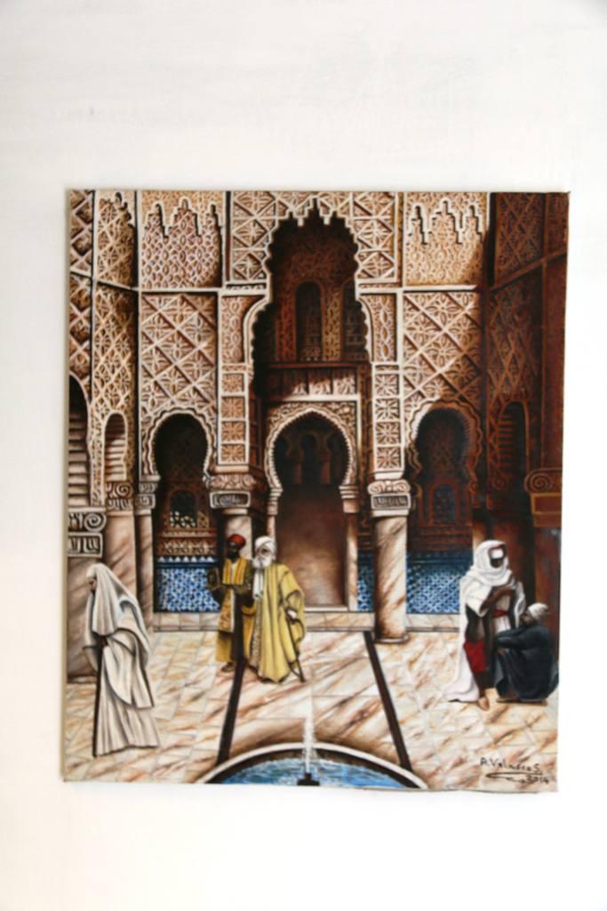 Exposición Pintura Orientalista de A Velasco en el Museo de Siyasa de Cieza