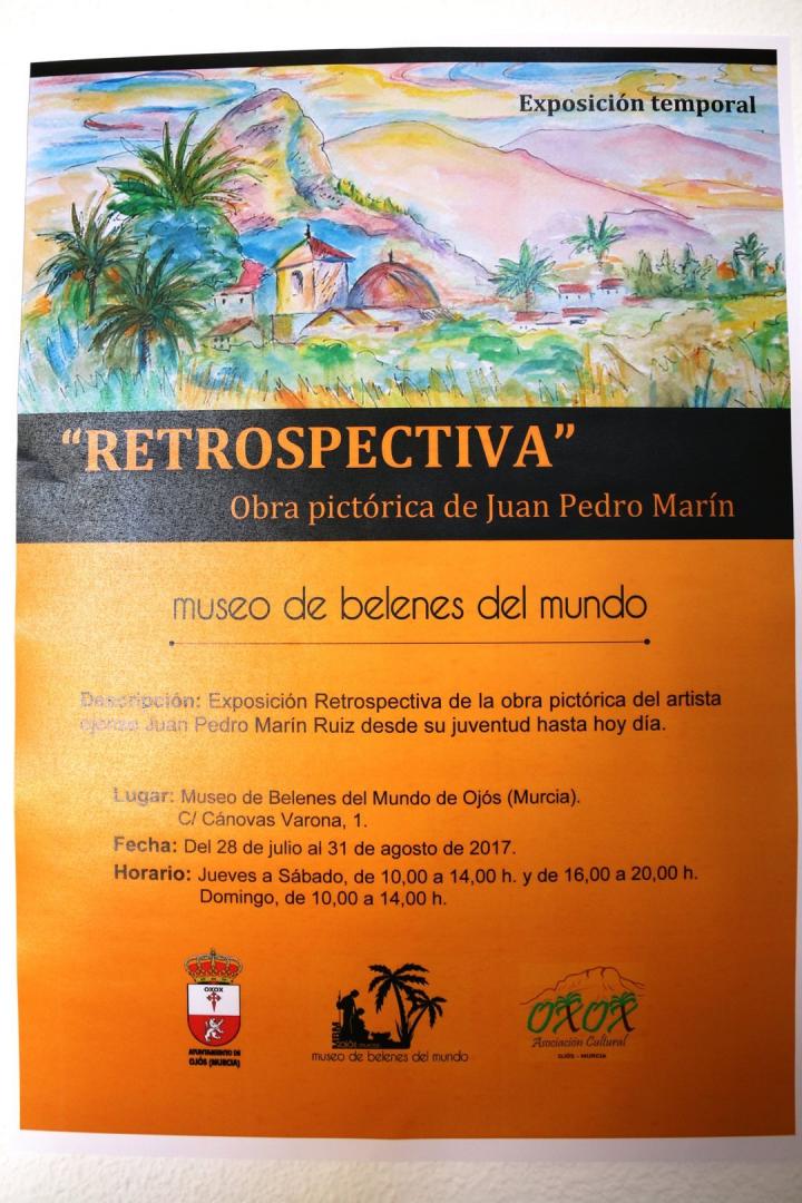 Exposición Retrospectiva-Obra pictórica de Juan Pedro Marín