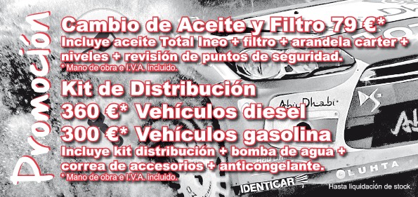 Citroën , autos j sandoval oferta cambio de aceite y filtro