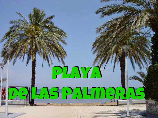 Playa de Las Palmeras en Los Alcázares