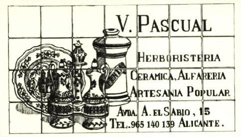 V. Pascual Herboristería y Cerámica