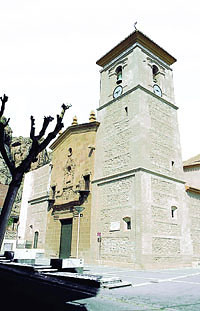 Iglesia de San Lázaro Obispo en Alhama de Murcia