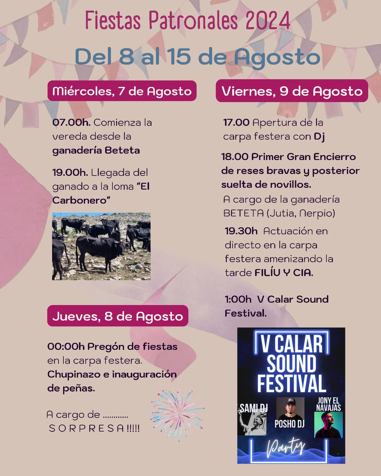 Fiestas de Calar de la Santa (Moratalla)