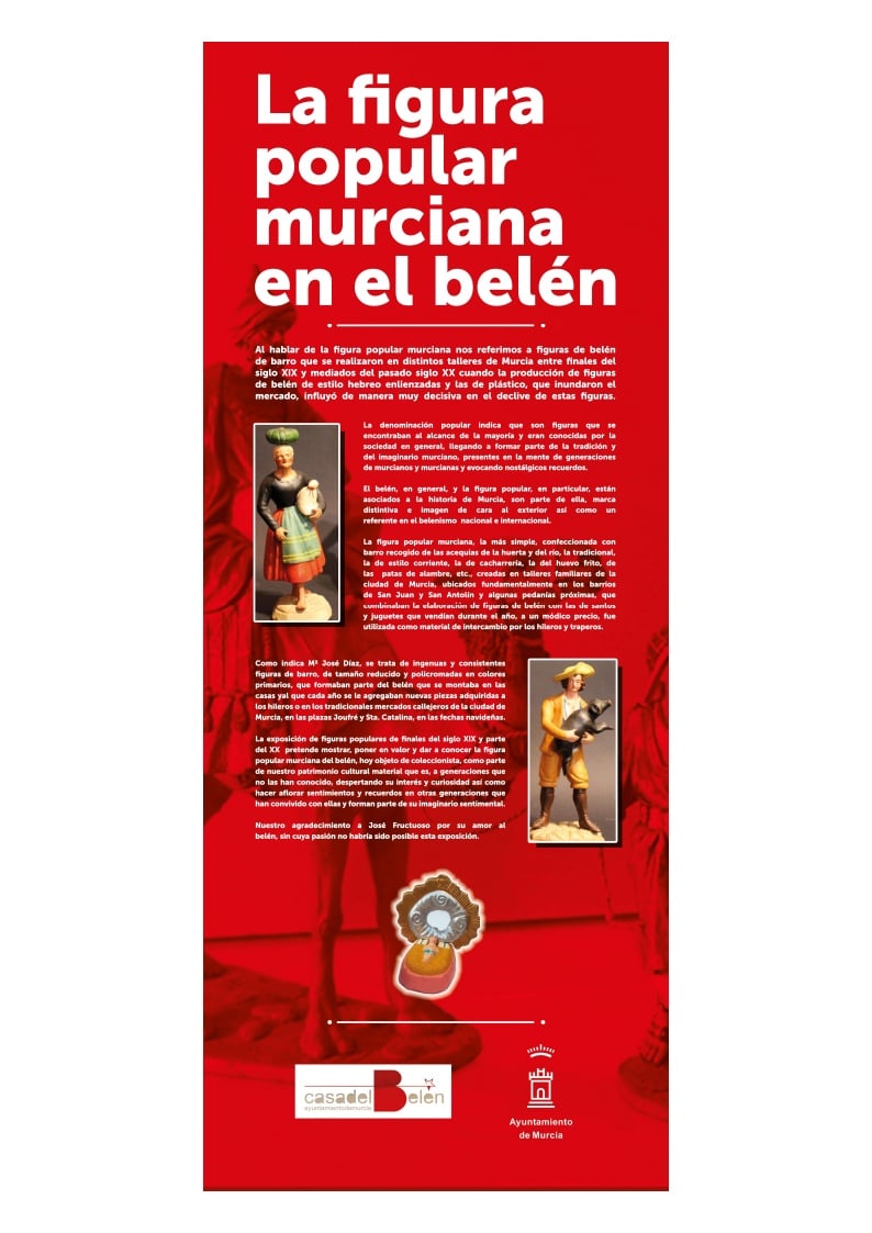 EXPOSICIÓN La figura popular en el belén murciano en la Casa del Belén de  Puente Tocinos - La Guía W - La Guía Definitiva - Encuentra lo que quieras,  donde quieras